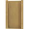 Ekena Millwork 7 1/2-in W x 12-in D x 12-in H Balboa Slat Rough Cedar Woodgrain TimberThane Outlooker, Primed Tan OUTUR075X12X12BOA24RCPR - alternate 6